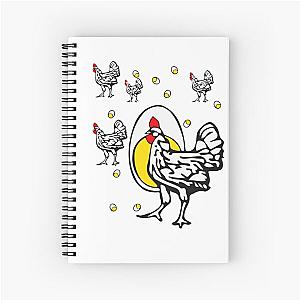 Roseanne Chicken Spiral Notebook