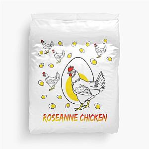 Roseanne Chicken and Egg Famous 2020 Duvet Cover