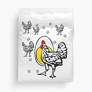 Roseanne Chicken Duvet Cover