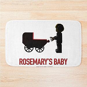 Rosemary's Baby directed by Roman Polanski with Mia Farrow 1968 - Original designed Alternative Cult Movie  art Bath Mat