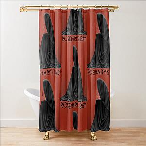 rosemary's baby poster redesign Shower Curtain