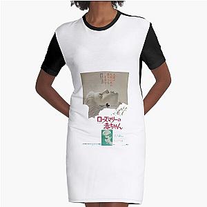 Japanese Rosemary's Baby  Graphic T-Shirt Dress