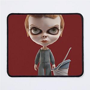 Chibi Rosemary Woodhouse from Rosemary's Baby with Creepy Stroller Design Mouse Pad