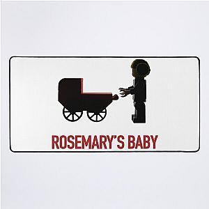 Rosemary's Baby directed by Roman Polanski with Mia Farrow 1968 - Original designed Alternative Cult Movie  art Desk Mat