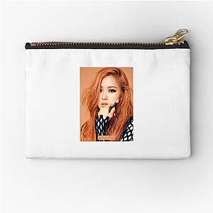 Rosé On The Ground Star Rosé Zipper Pouches