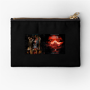 Rose Red Beware Of What Lies Within Rose Red Zipper Pouches