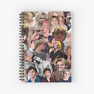 ross lynch photo collage  Spiral Notebook