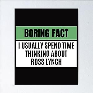 I usually spend time thinking about Ross lynch - Ross lynch   Poster