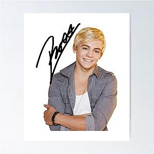 Ross Lynch R5 Austin Moon autograph signed signature Poster