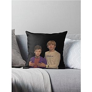 Weston Koury and Ross Lynch Throw Pillow