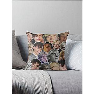 ross lynch photo collage Throw Pillow