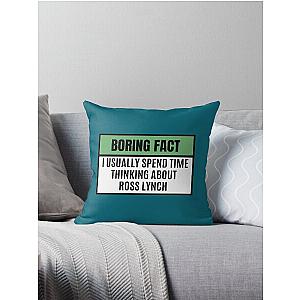 I usually spend time thinking about Ross lynch - Ross lynch   Throw Pillow