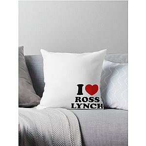 I Love Ross Lynch Throw Pillow