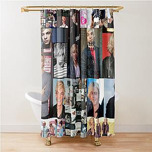 Ross Lynch Square Collage Shower Curtain