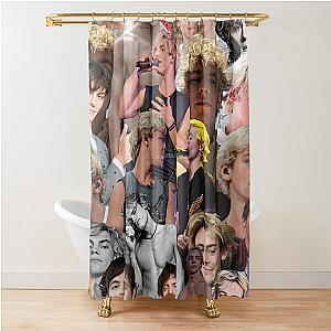 ross lynch photo collage  Shower Curtain