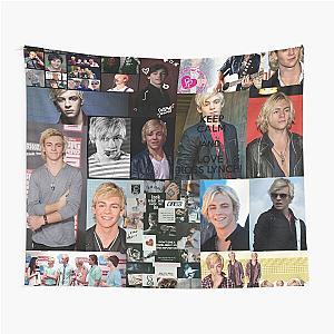 Ross Lynch Square Collage Tapestry