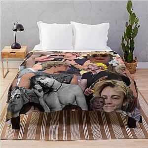 ross lynch photo collage  Throw Blanket