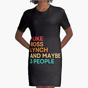 I like Ross Lynch and maybe 3 people - Ross Lynch   Graphic T-Shirt Dress