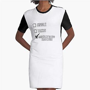 Single, Taken, Mentally Dating Ross Lynch Graphic T-Shirt Dress