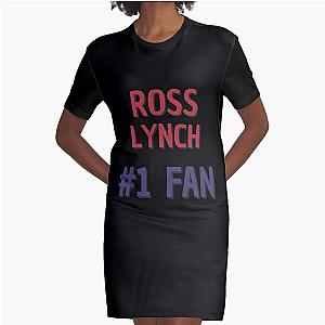 Ross Lynch 1 Fan Graphic T-Shirt Dress