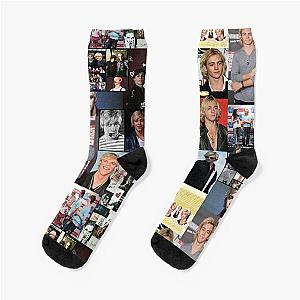 Ross Lynch Square Collage Socks