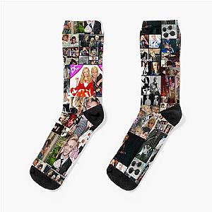 Ross Lynch Abstract Micro Collage Socks