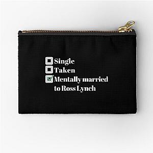 Mentally married to Ross Lynch Zipper Pouch