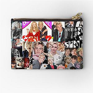 Ross Lynch Abstract Micro Collage Zipper Pouch