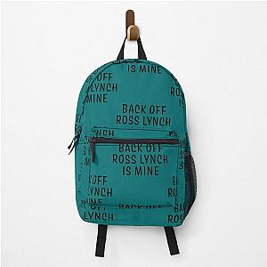 Back off Ross Lynch Is Mine R5 Basic Text   Backpack