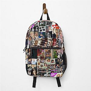 Ross Lynch Abstract Micro Collage Backpack