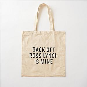 Back off Ross Lynch Is Mine R5 Basic Text   Cotton Tote Bag