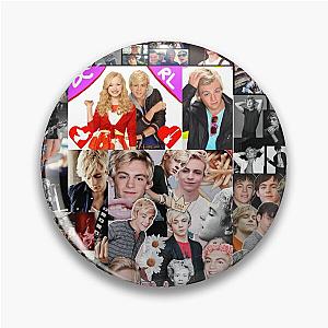 Ross Lynch Abstract Micro Collage Pin