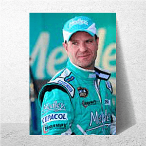 Gentlemen Racer Icon Rubens Barrichello Posters