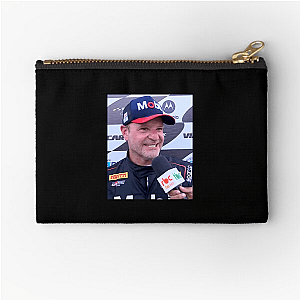 Brazilian Racing Legend Rubens Barrichello Zipper Pouches