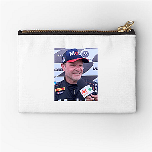 Brazilian Racing Legend Rubens Barrichello Zipper Pouches