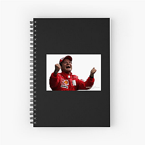 Podium Consistency Master Rubens Barrichello Notebook