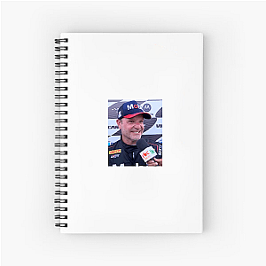 Brazilian Racing Legend Rubens Barrichello Notebook