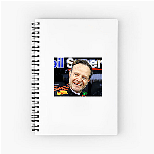 Grand Prix Loyalist Rubens Barrichello Notebook