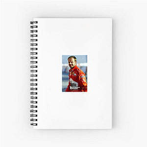 Longest Serving F1 Driver Rubens Barrichello Notebook