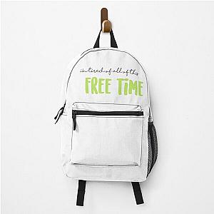 ruel free time sticker Backpack RB1608