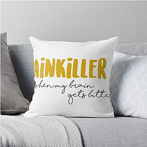 Ruel painkiller sticker Throw Pillow RB1608