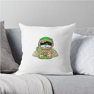 Ruel Free Time astronaut sticker Throw Pillow RB1608