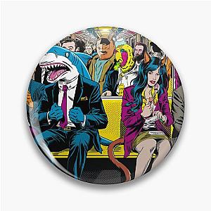 Subway Mutants Rush Hour Pin