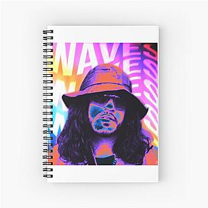 Russ - Waves Spiral Notebook