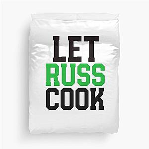 Let russ cook Duvet Cover