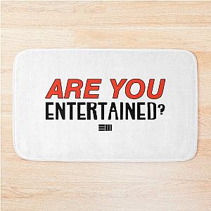 Russ Merch Are You Entertained Bath Mat