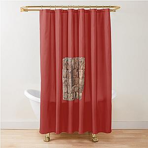 Russ packet design Shower Curtain