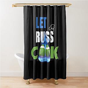 LET RUSS COOK ! VIKAZRR 2020 Shower Curtain