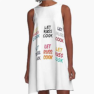 Let Russ Cook A-Line Dress