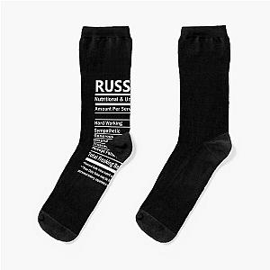 Russ Name T Shirt - Russ Nutritional And Undeniable Factors Gift Item Tee Socks